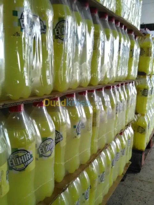Production de boissons gazeuses.