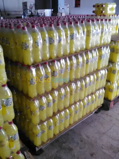 Production de boissons gazeuses.