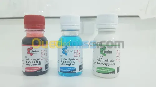 Antiseptiques alcool eosine 