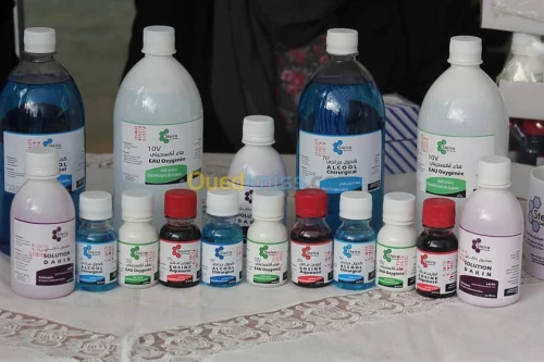 Antiseptiques alcool eosine 