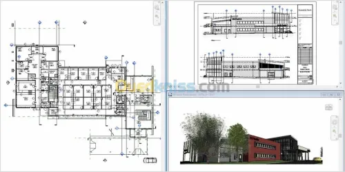 Modélisation et rendu Revit ( 2D/3D ) 