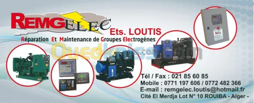 MAINTENANCE DE GROUPE ELECTROGENE 