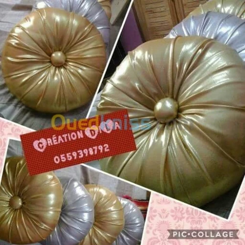 Coussins sur commande 