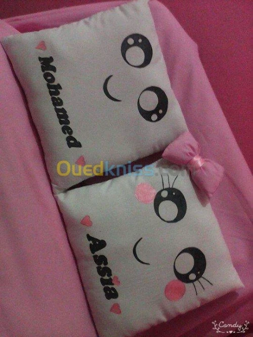 Coussins sur commande 