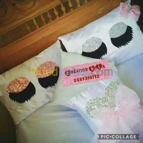 Coussins sur commande 