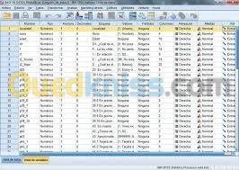 Traitement statistique  avec SPSS