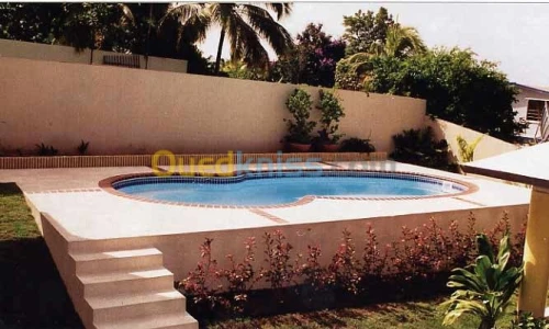 Réalisation des piscines 