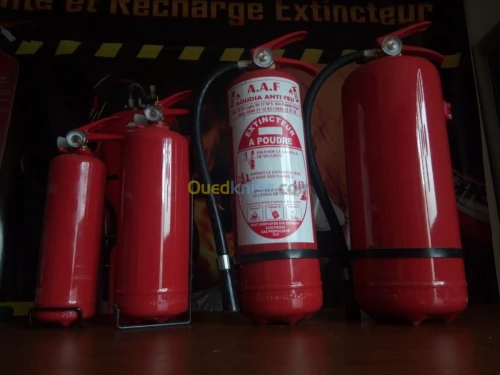 Vente et recharge tous types d'extinct