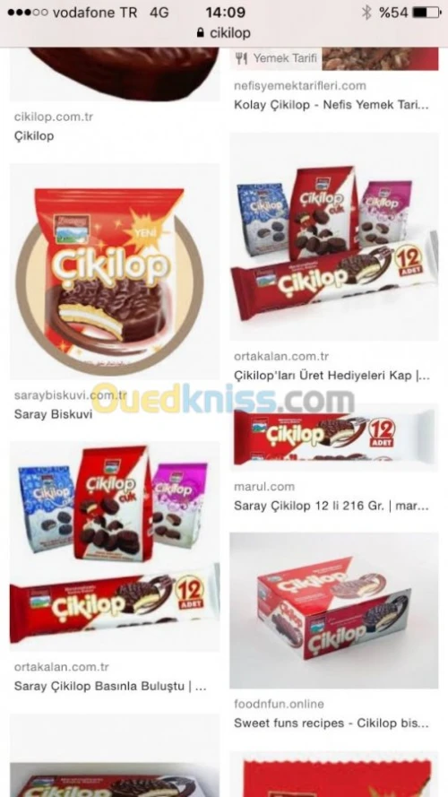 Biscuit Cake Chocolat Crackers