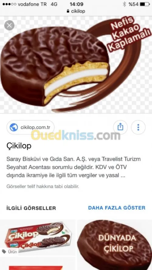 Biscuit Cake Chocolat Crackers