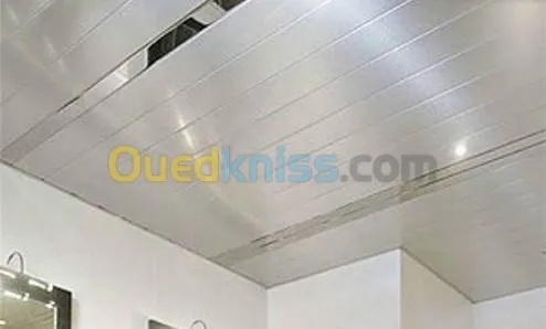 بيع و تركيب faux plafond PVC