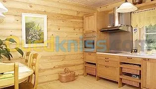 fabrication de chalets en bois