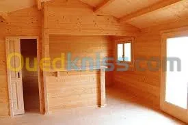 fabrication de chalets en bois