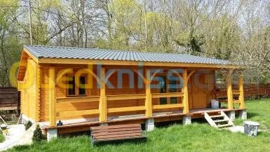 fabrication de chalets en bois
