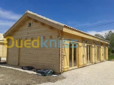 fabrication de chalets en bois