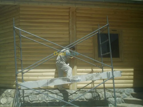 fabrication de chalets en bois