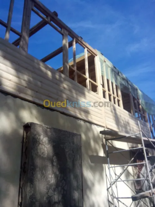 fabrication de chalets en bois