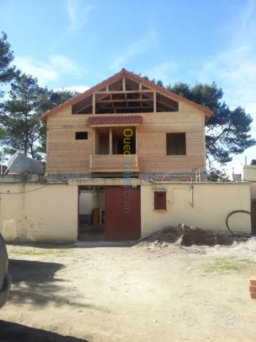 fabrication de chalets en bois