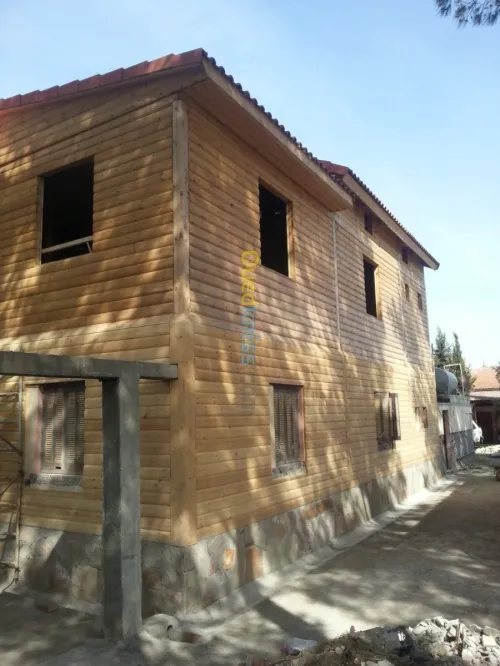 fabrication de chalets en bois