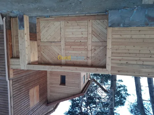 fabrication de chalets en bois