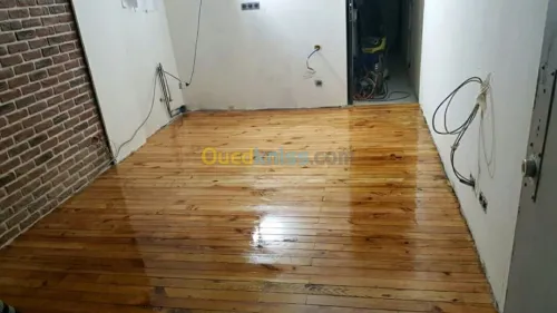 pose de faux parquet