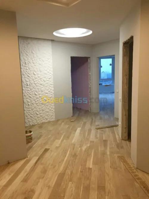 pose de faux parquet