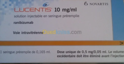  produit médical  lucentis injectable 