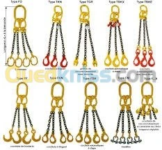 fabrication des élingues