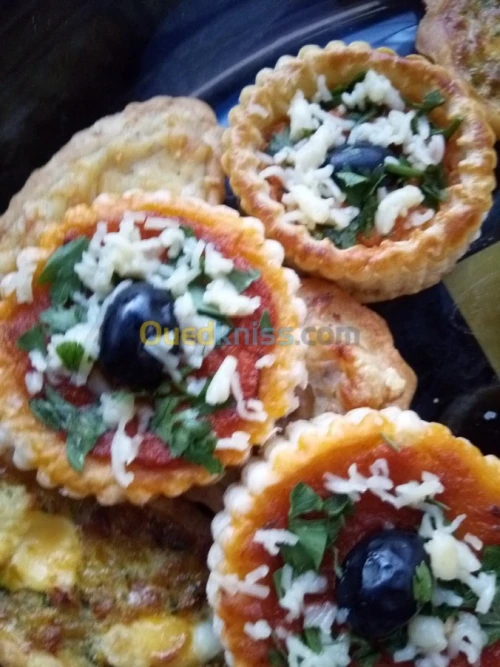 Gâteaux et Salés et Msemen