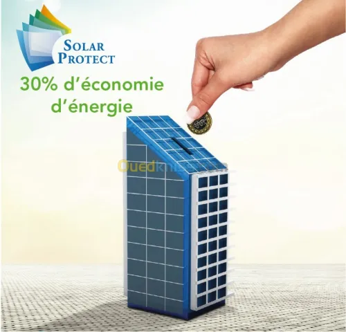 FILM DE PROTECTION SOLAIRE BÂTIMENT / الأشرطة الواقية من الحرارة