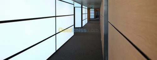Film sablé opaque et Décoratif, Film solaire stopsol et anti regard