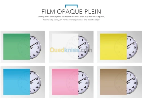 Film sablé opaque et Décoratif, Film solaire stopsol et anti regard