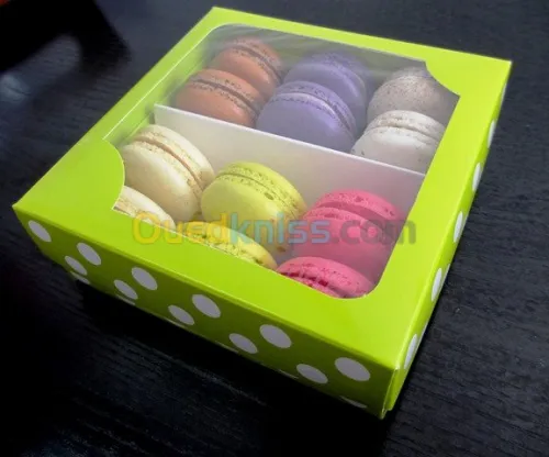 Boîtes macarons 