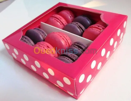 Boîtes macarons 