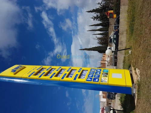 réalisation totem et panneaux