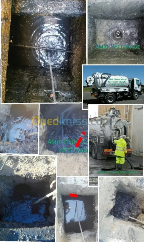 Débouchage curage canalisation vidange