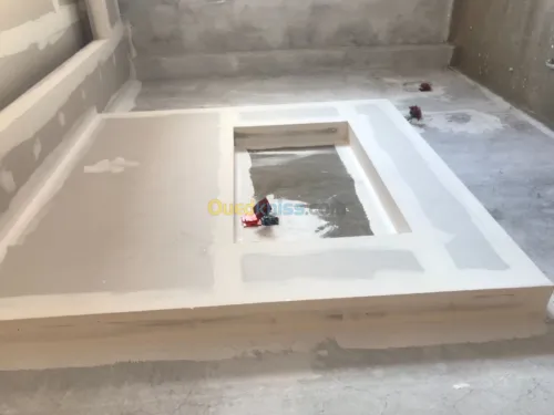 Fourniture et pose plaque de platre 