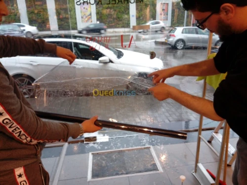 Film solaire Anti UV pour vitrine 
