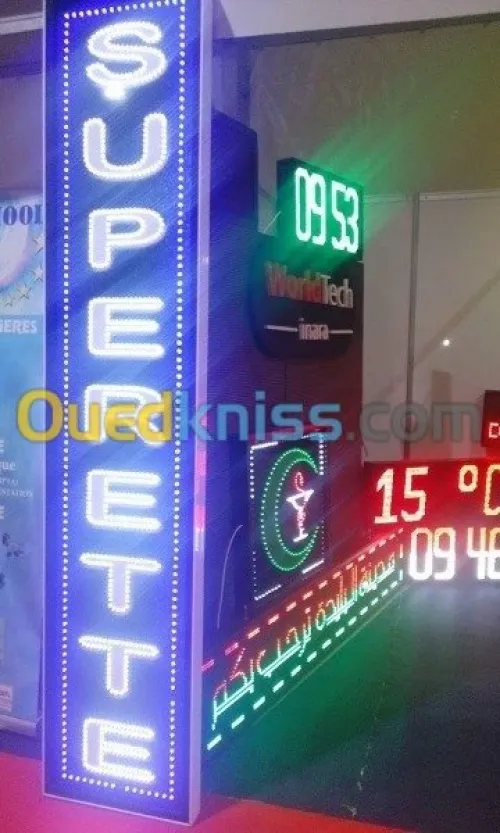 CADUCEE , Plaque Pharmacie LED ,
