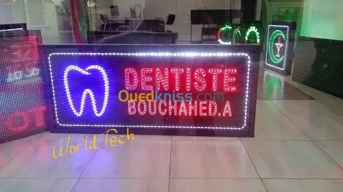 CADUCEE , Plaque Pharmacie LED ,
