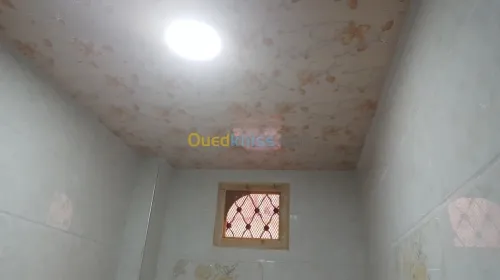 montage  faux plafon, mdf, pvc  