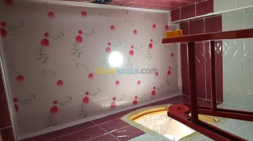 montage  faux plafon, mdf, pvc  