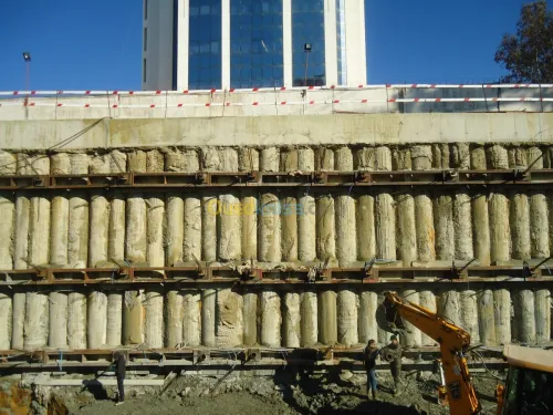 Travaux de stabilité