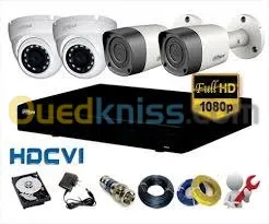 Installation camera de surveillance