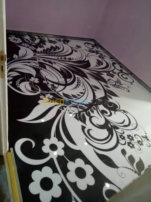 Revirement de sol et murs 