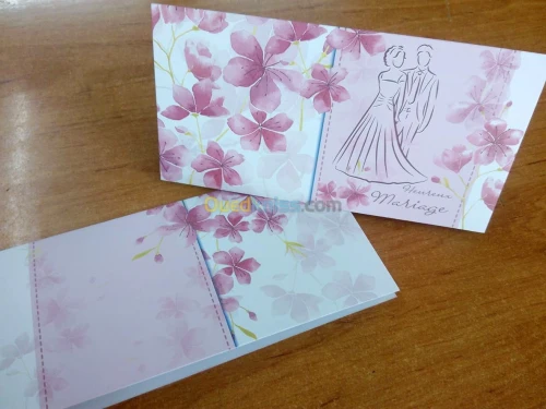 carte invitation mariage