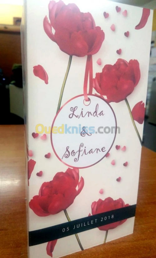 carte invitation mariage