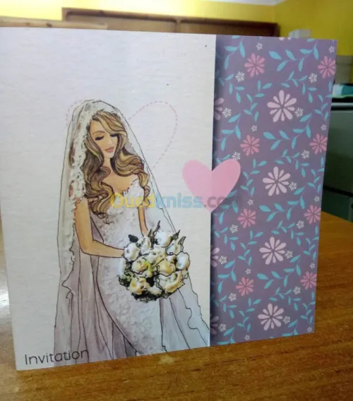 carte invitation mariage