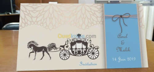 carte invitation mariage