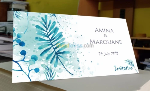 carte invitation mariage
